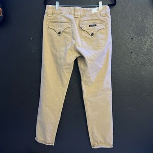 Hudson’s khaki pants